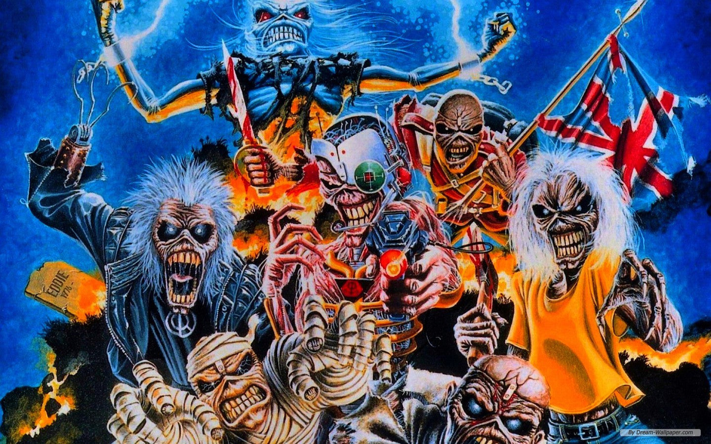 Iron Maiden Classic Poster - Zion Graphic Collectibles