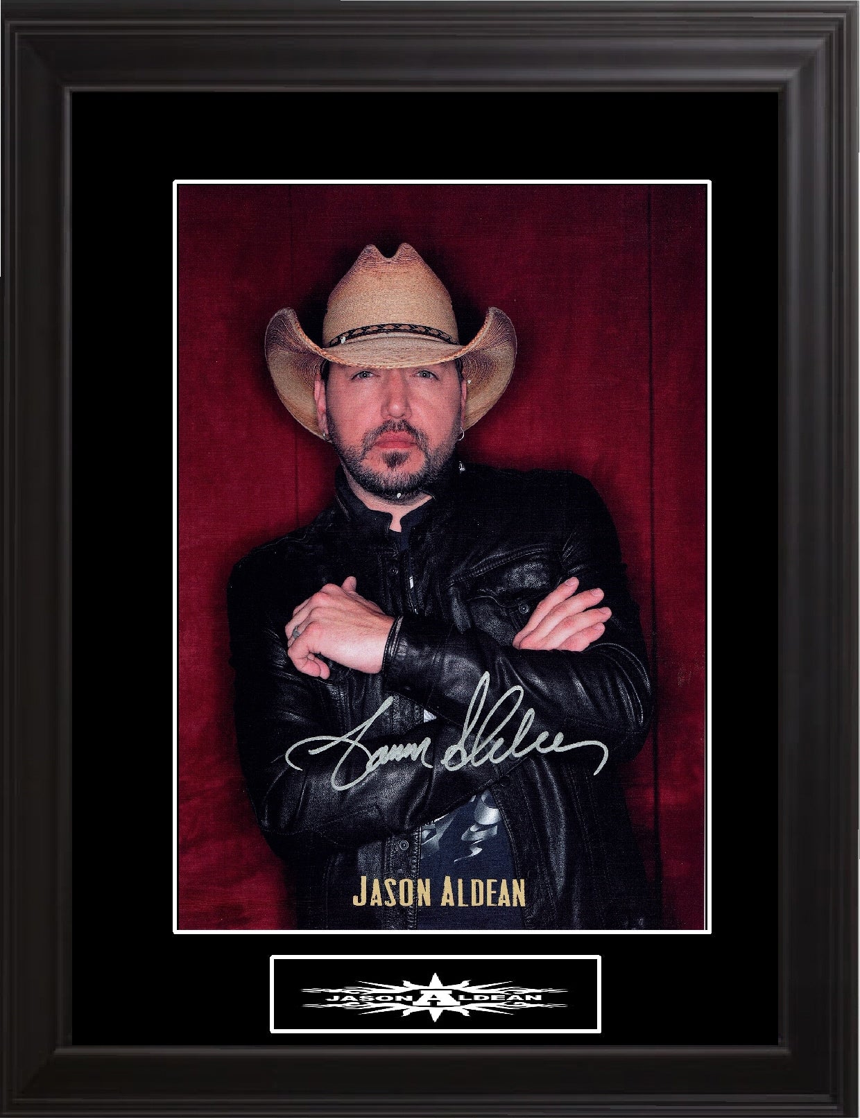 Jason Aldean Autographed Photo - Zion Graphic Collectibles