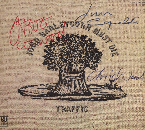 Traffic Autographed Lp - Zion Graphic Collectibles