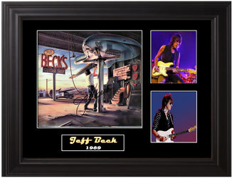 Jeff Beck Autographed LP - Zion Graphic Collectibles