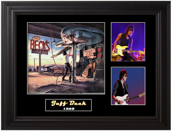 Jeff Beck Autographed LP - Zion Graphic Collectibles