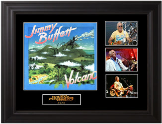 Jimmy Buffett Autographed Lp "Volcano" - Zion Graphic Collectibles