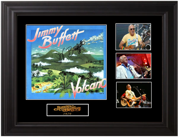 Jimmy Buffett Autographed Lp "Volcano" - Zion Graphic Collectibles
