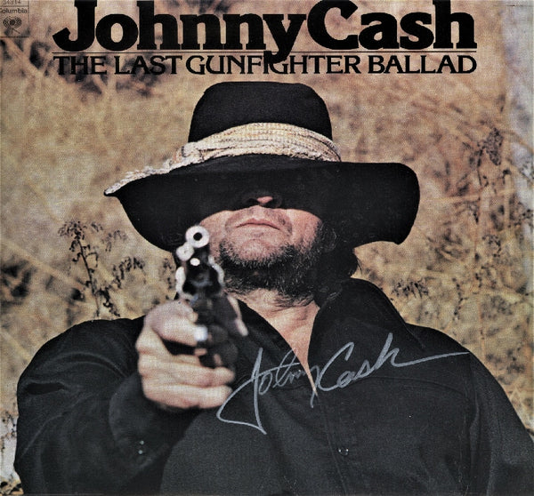Johnny Cash Autographed LP - Zion Graphic Collectibles
