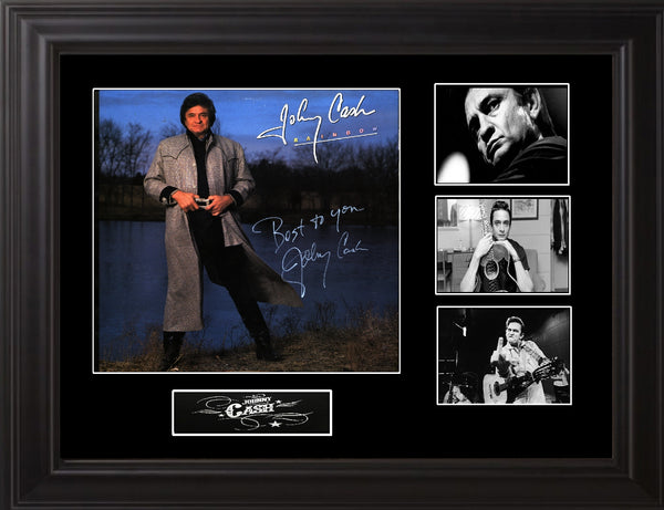 Johnny Cash Autographed Album - Zion Graphic Collectibles