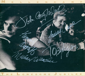 John Cougar Mellencamp Band Autographed Album - Zion Graphic Collectibles