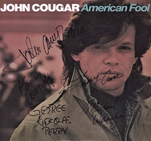 John Couger Mellencamp Autographed LP - Zion Graphic Collectibles