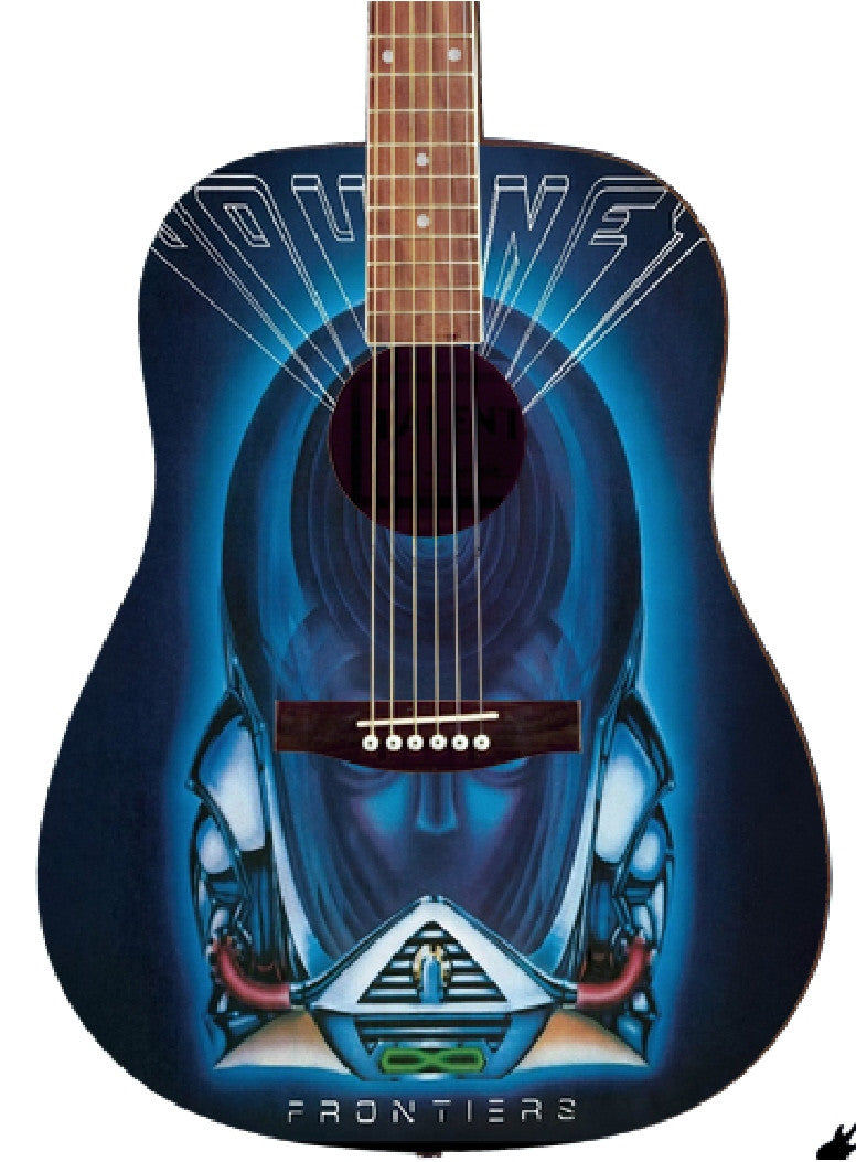 Journey Custom Guitar - Zion Graphic Collectibles