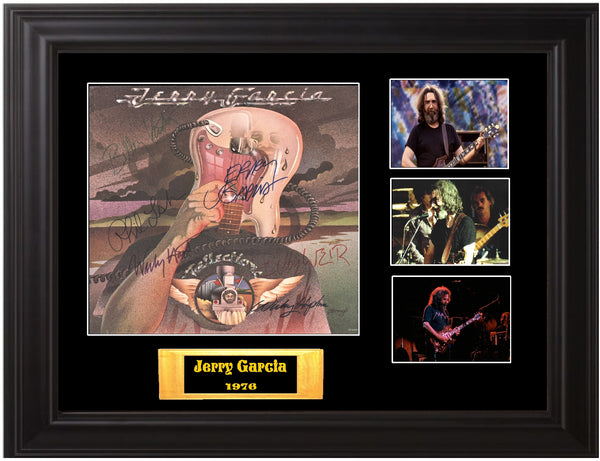 Jerry Garcia Autographed lp - Zion Graphic Collectibles