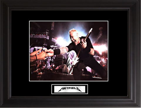 James Hetfield Autographed Photo - Zion Graphic Collectibles