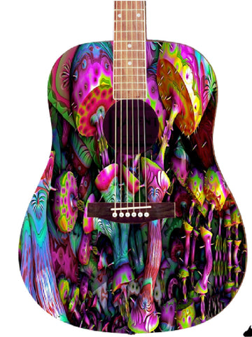 Jimi Hendrix Custom Guitar - Zion Graphic Collectibles