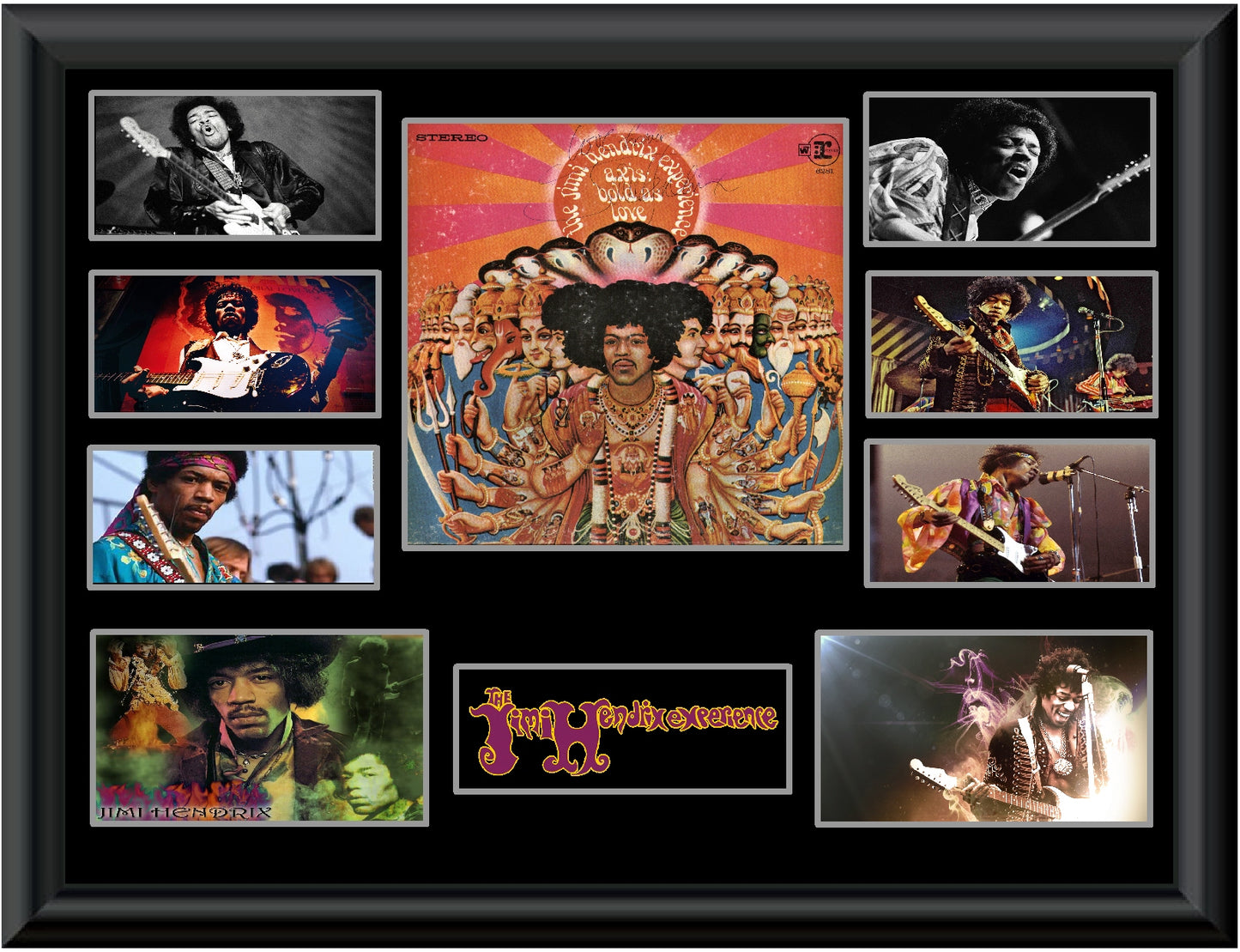 Jimmi Hendrix Autographed LP - Zion Graphic Collectibles