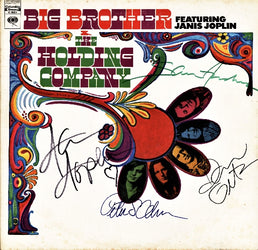 Janis Joplin Autographed Lp - Zion Graphic Collectibles