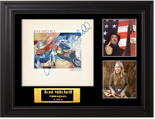 Joni Mitchell Autographed LP - Zion Graphic Collectibles