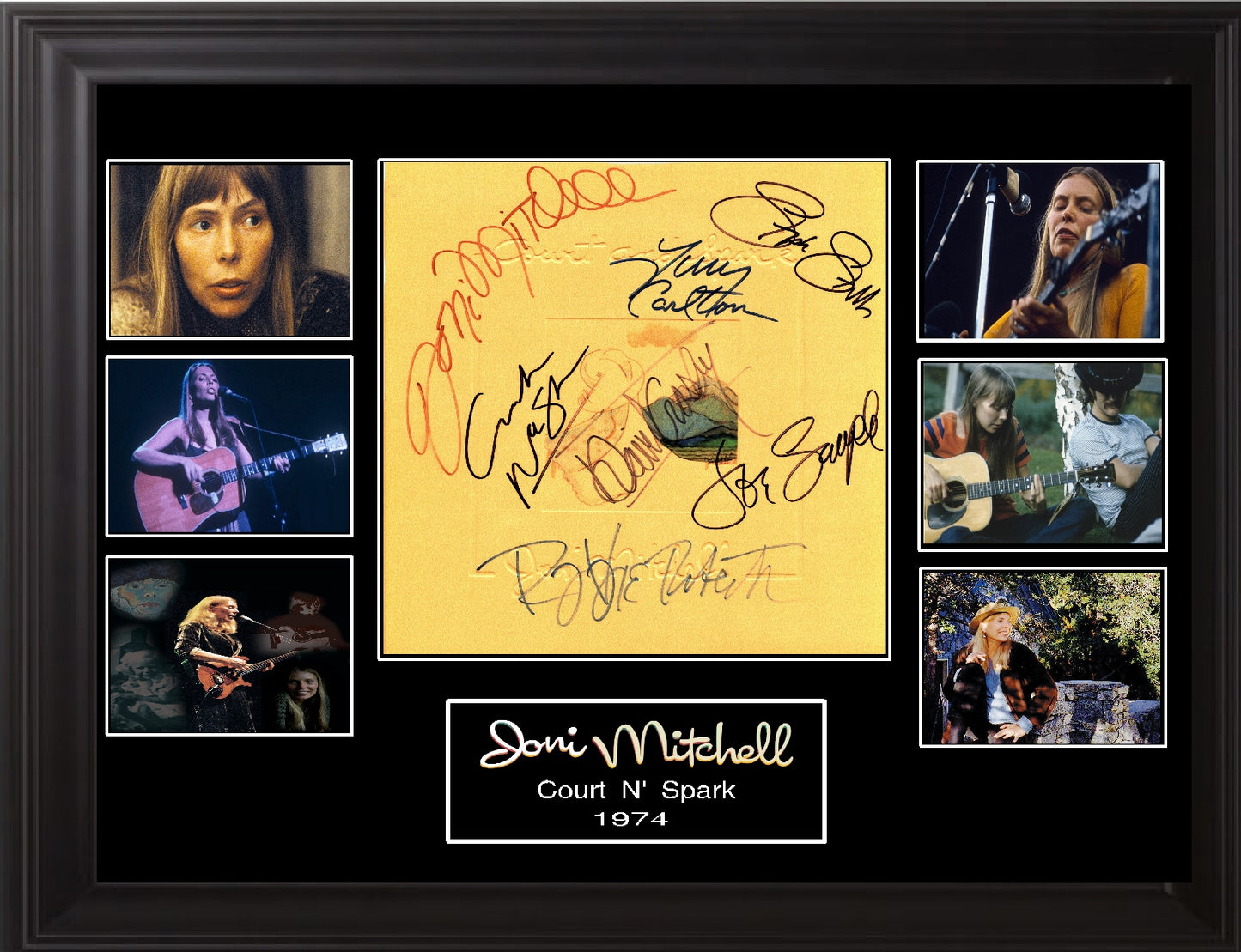 Joni Mitchell Autographed LP - Zion Graphic Collectibles