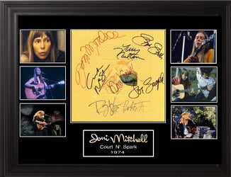 Joni Mitchell Autographed LP - Zion Graphic Collectibles