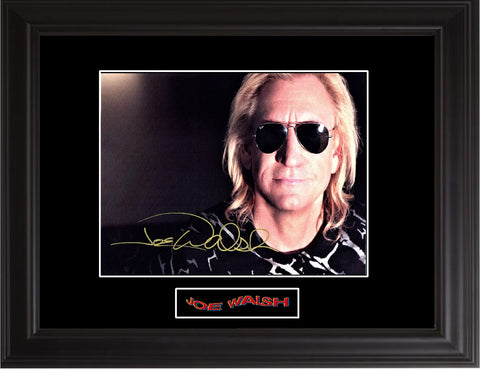 Joe Walsh Autographed Photo - Zion Graphic Collectibles