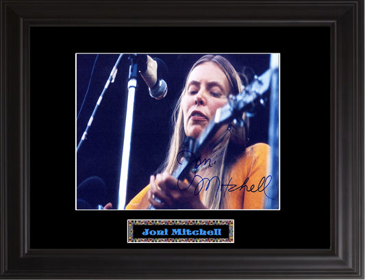 Joni Mitchell Autographed Photo - Zion Graphic Collectibles
