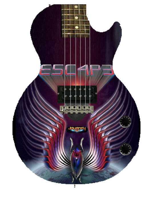 Journey Custom Gibson Epiphone Les Paul Guitar - Zion Graphic Collectibles
