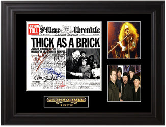 Jethro Tull Band Signed Thick As A Brick Album - Zion Graphic Collectibles