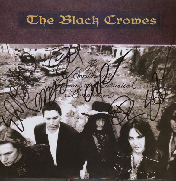 The Black Crowes Band Signed Album - Zion Graphic Collectibles
