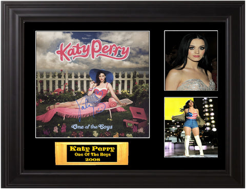 Katy Perry Autographed lp - Zion Graphic Collectibles
