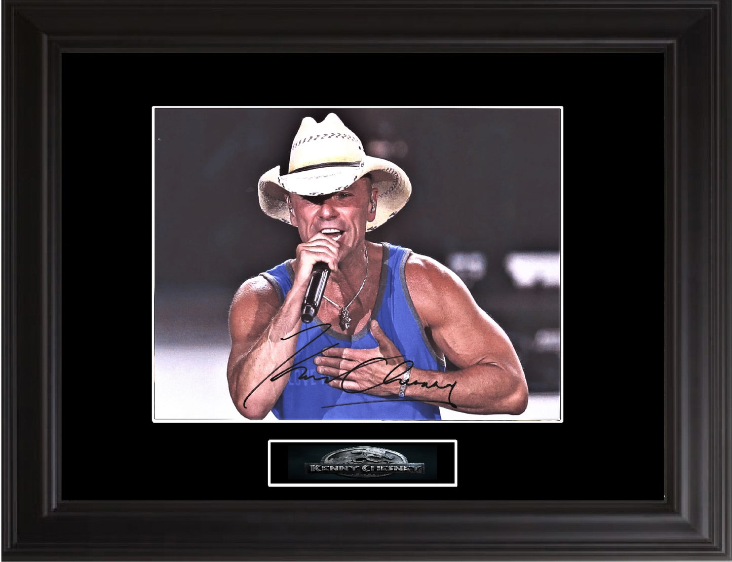 Kenny Chesney Autographed Photo - Zion Graphic Collectibles