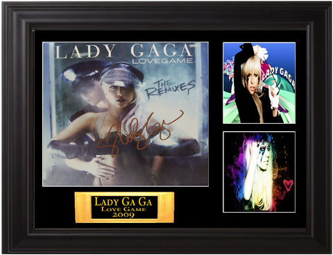 Lady GaGa Autographed lp - Zion Graphic Collectibles