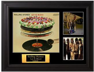 Rolling Stones Autographed Let It Bleed LP - Zion Graphic Collectibles