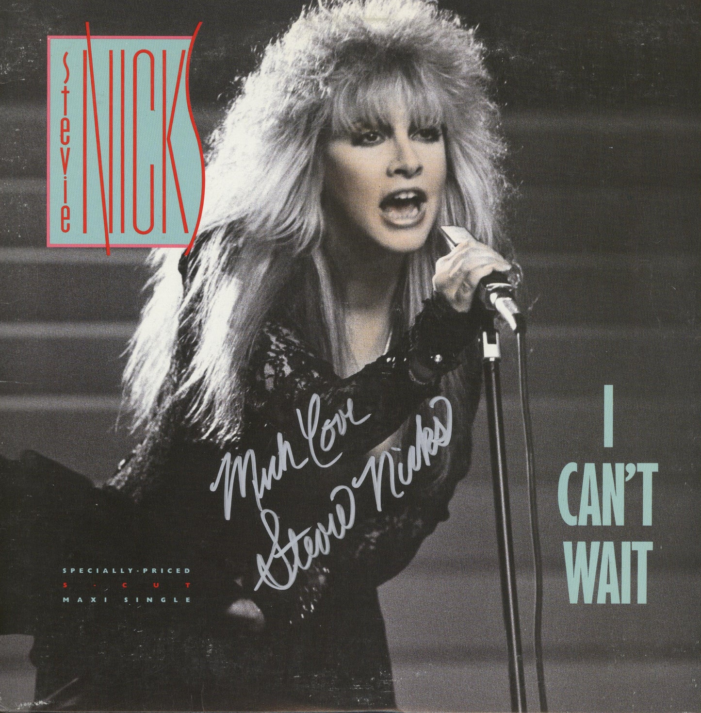 Stevie Nicks Autographed lp - Zion Graphic Collectibles