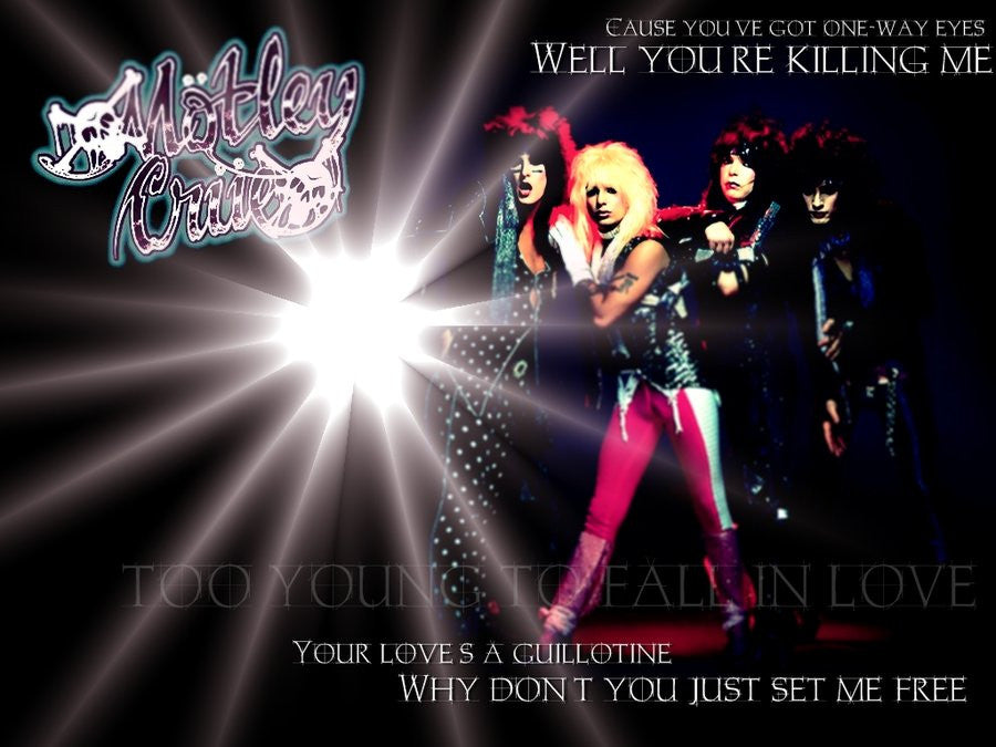Motley Crue Classic Poster - Zion Graphic Collectibles