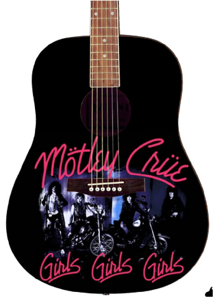 Motley Crue Custom Guitar - Zion Graphic Collectibles