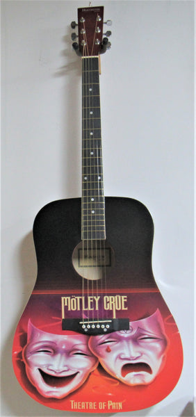 Motley Crue "Theatre Of Pain" Custom Guitar - Zion Graphic Collectibles