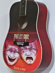 Motley Crue "Theatre Of Pain" Custom Guitar - Zion Graphic Collectibles