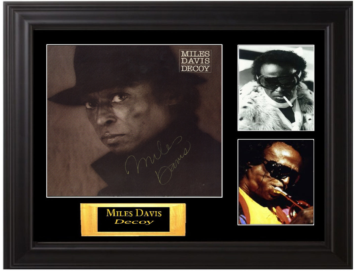 Miles Davis Autographed Album - Zion Graphic Collectibles