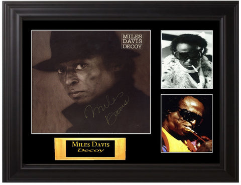 Miles Davis Autographed Album - Zion Graphic Collectibles