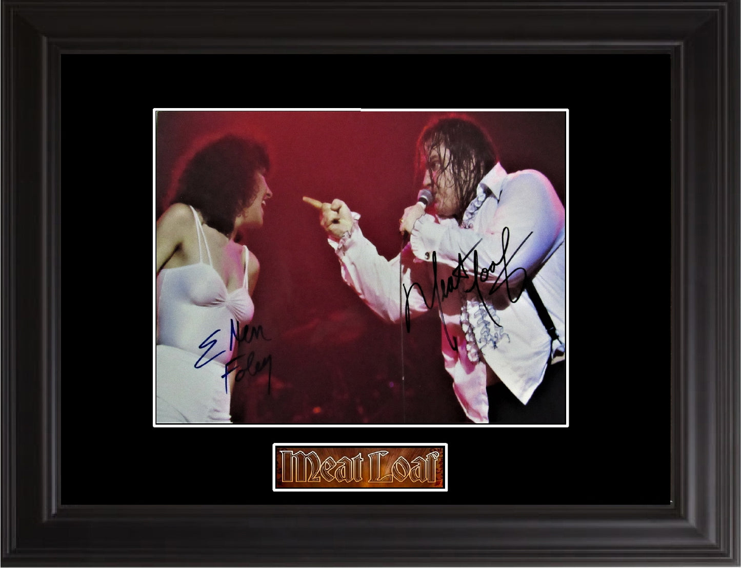 Meatloaf Autographed Photo - Zion Graphic Collectibles