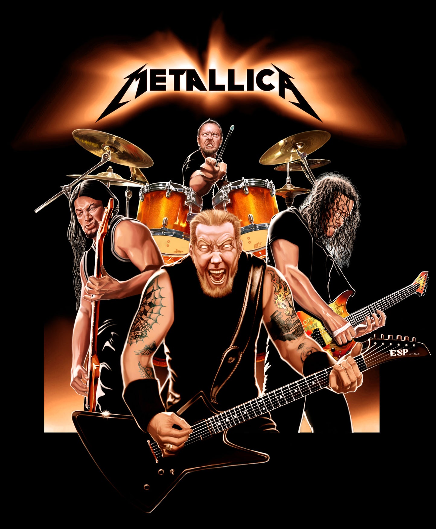 Metallica Classic Poster - Zion Graphic Collectibles