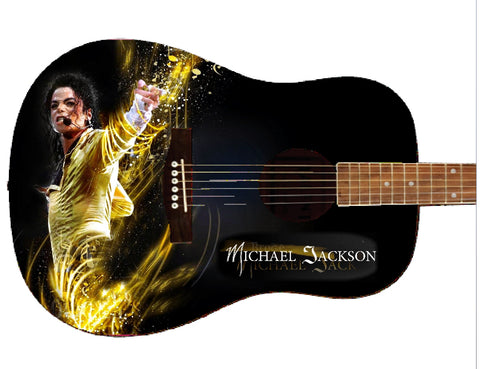 Michael Jackson Custom Guitar - Zion Graphic Collectibles