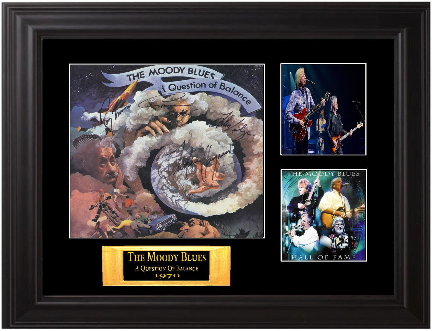 Moody Blues Autographed LP - Zion Graphic Collectibles