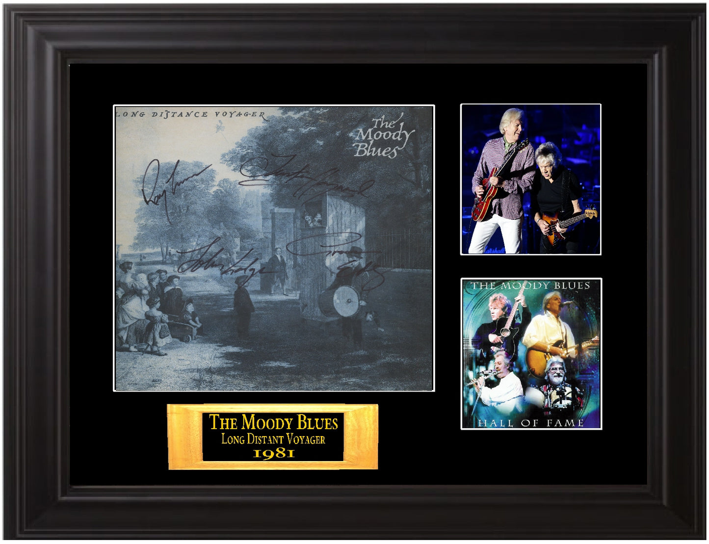 Moody blues Autographed LP - Zion Graphic Collectibles