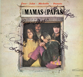 Mamas & Papas Autographed LP - Zion Graphic Collectibles