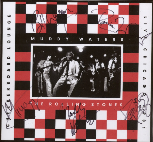 Muddy Waters / Rolling Stones Autographed LP cover - Zion Graphic Collectibles