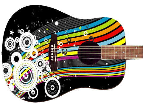 Pink Floyd Custom Guitar - Zion Graphic Collectibles