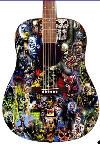 Iron Maiden Custom Guitar - Zion Graphic Collectibles