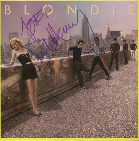 Blondie Autographed lp - Zion Graphic Collectibles