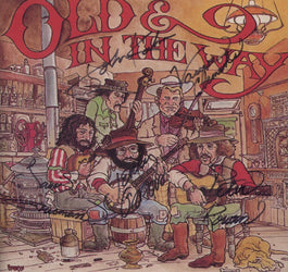 Old & In The Way Autographed LP w/ Jerry Garcia - Zion Graphic Collectibles