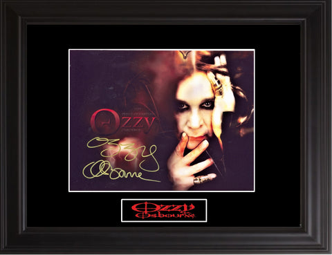 Ozzy Osbourne Autographed Photo - Zion Graphic Collectibles