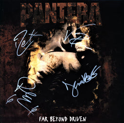 Pantera Autographed LP - Zion Graphic Collectibles