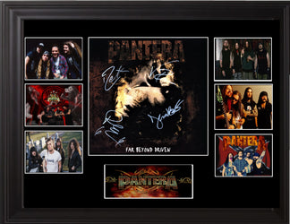 Pantera Autographed LP - Zion Graphic Collectibles